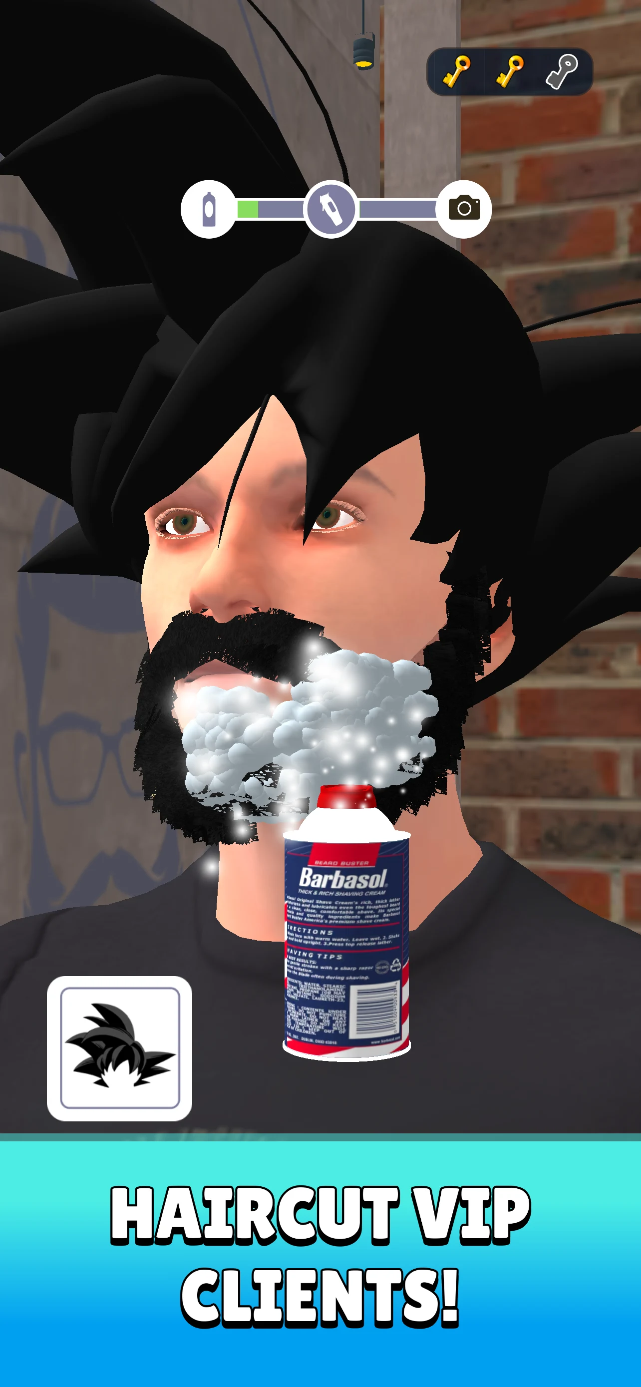 Barbershop Haircut Master 3D screenshot